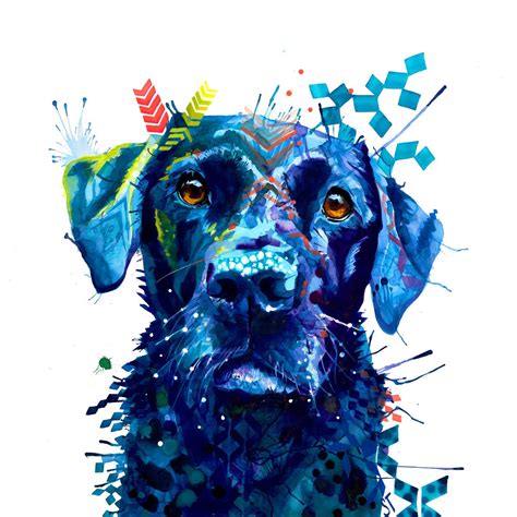 Sam The Labrador Sarah Taylor Art