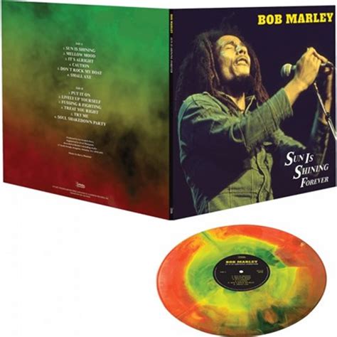 Bob Marley Sun Is Shining Forever Colored Vinyl Lp Music Direct