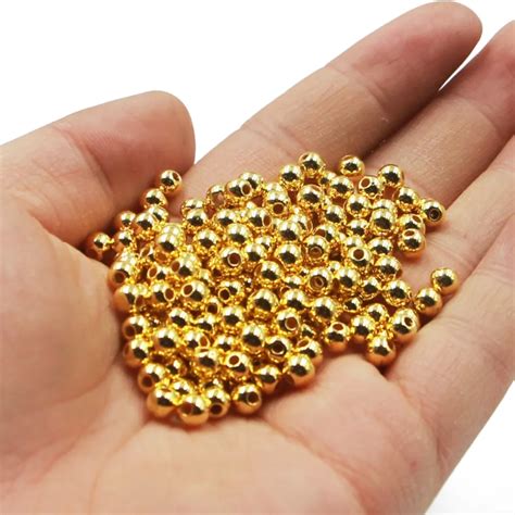 Pcs Mm Mm Mm Copper Beads Slotted Tungsten Bead Fly Tying