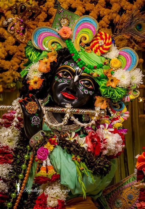 Elaborately Decorated Krishna Mask