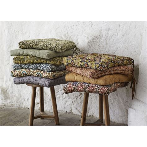 Coussin De Chaise Imprime Floral Colore Madam Stoltz