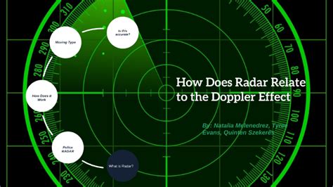 Radar How Is It Connected To The Doppler Effect By Natalia Melendrez