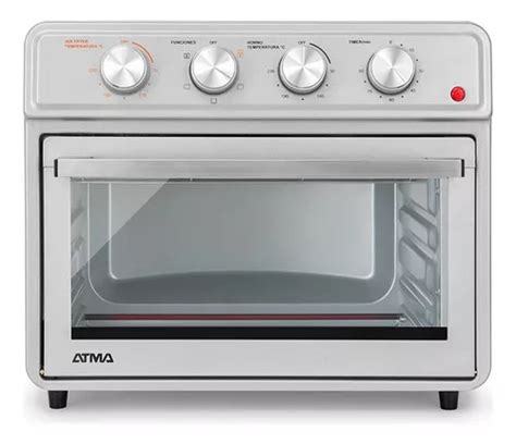 Horno De Mesa El Ctrico Gn Atma Hornos Grill Hgfa Pi L Plateado