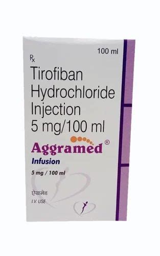 5mg Tirofiban Hydrochloride Injection At Rs 780 00 Vial Tirofiban