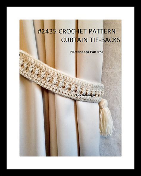 Ravelry 2435 Curtain Tie Backs Pattern By Emi Harrington