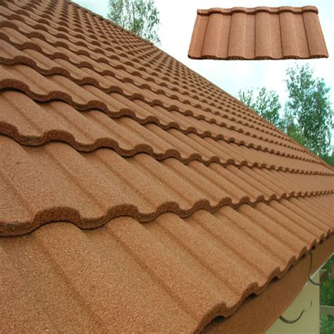 Industrial Best Selling Coated Aluminium Zinc Steel Building Material Stone Coated Metal Roof