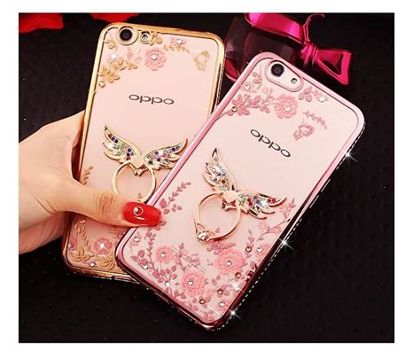 Rhinestone TPU Case For OPPO R9 R9S Glitter Cute Luxury 3D Diamond