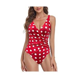 Jfan Costumi Interida Bagno Per Donna Monokini Scollo A V Bikini Push