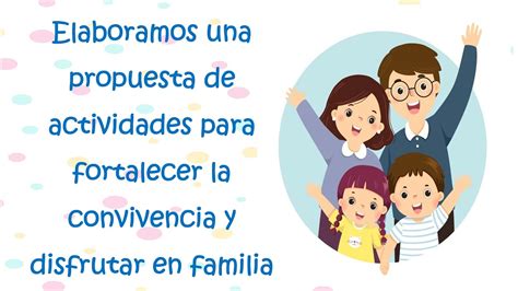 Actividad Conocemos Propuestas De Actividades Para Fortalecer La