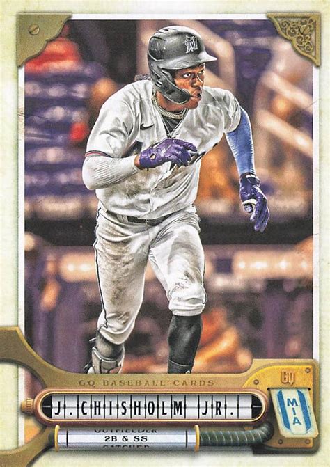 2022 Topps Gypsy Queen 37 Jazz Chisholm Jr Trading Card Database