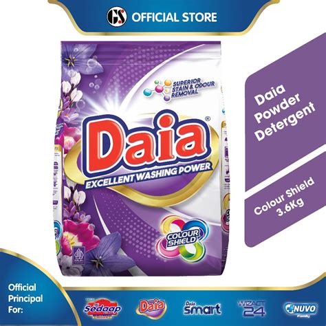 Daia Powder Detergent Colour Shield 3 6kg Shopee Malaysia