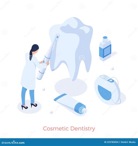 Calculus Teeth Cartoon Dental Concept Vector Illustration