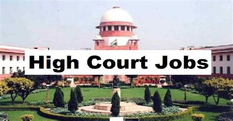 Madras High Court Recruitment Apply District Judge Post