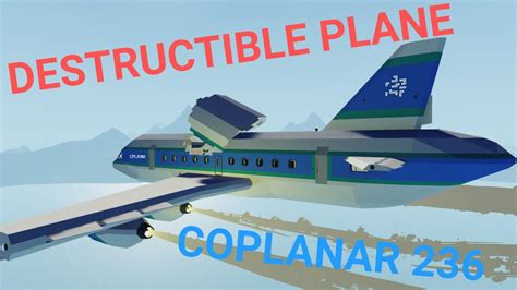 The Coplanar Destructible Plane Stormworks Build And Rescue Youtube