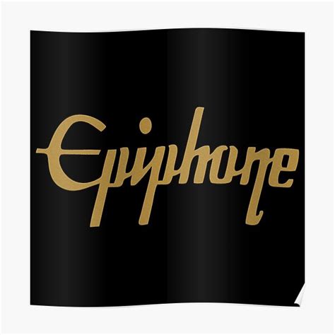 "Epiphone Logo" Poster for Sale by olehiane | Redbubble