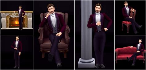 Sims 4 Cc Custom Content Pose Pack Aristocratic Portraits By Porn Sex