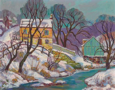 Solve Fern Isabel Coppedge American 18831951 Winter Scene Jigsaw