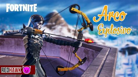 Arco Explosivo De Tntina Fortnite Redhawk Youtube