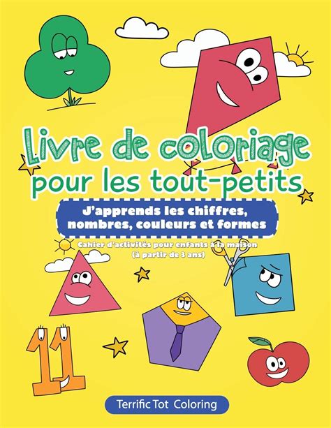 Buy Livre De Coloriage Pour Les Tout Petits J Apprends Les Chiffres