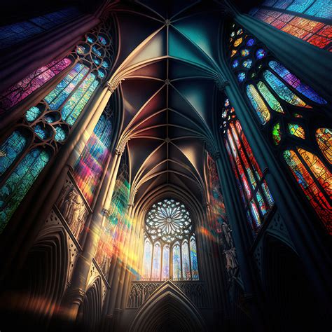 Cathedral Vaults Ai Art By 3d1viner On Deviantart