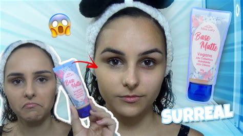 RESENHA BASE MATTE LANÇAMENTO da MISS LARY É um BARATINHO que VALE