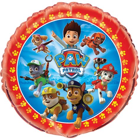 Foil PAW Patrol Balloon 18 In 1ct Walmart