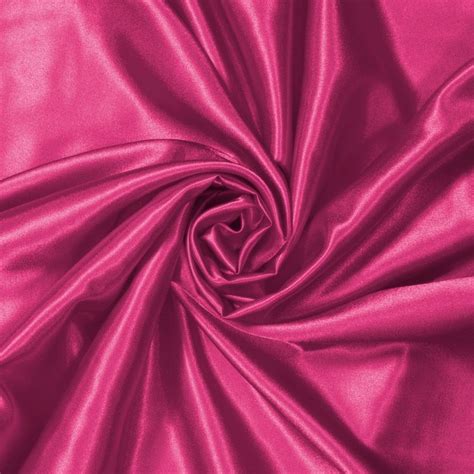 Hot Pink Charmeuse Satin Satin Hot Pink Fabric Swatches