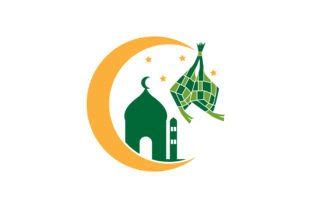 Ketupat Lebaran Idul Fitri Logo Graphic By Fahrul Junianto Creative