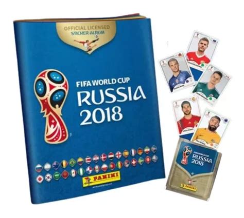 Álbum 100 Sobres Mundial De Russia 2018