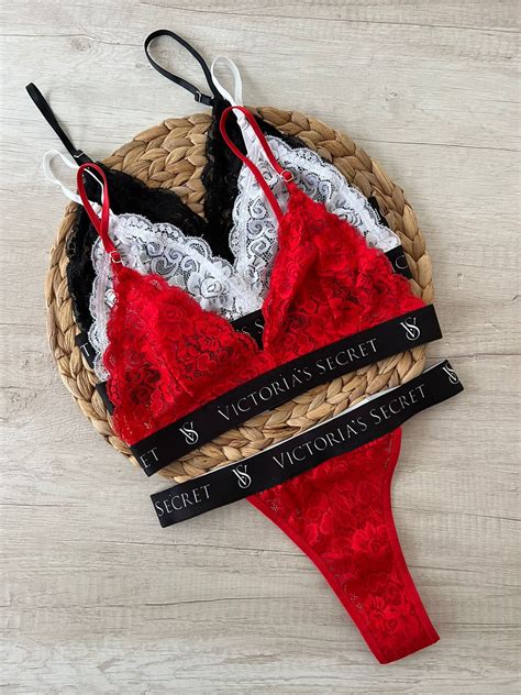 Conjunto Encaje Elastico Ancho VS50 4 Pack X 4 Xia Lingerie