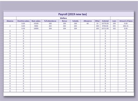 The Best 10 Excel Tax Spreadsheet Templates For 2024 Wps Office