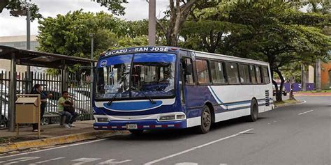 Horarios Y D Nde Estar N Las Paradas De Autobuses De Escaz En San Jos