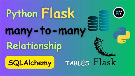 Python Flask Tutorial Many To Many Relationship Between Tables With