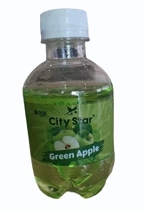 Soft Drink Energy Drink 200 Ml City Star Green Apple Soda Liquid