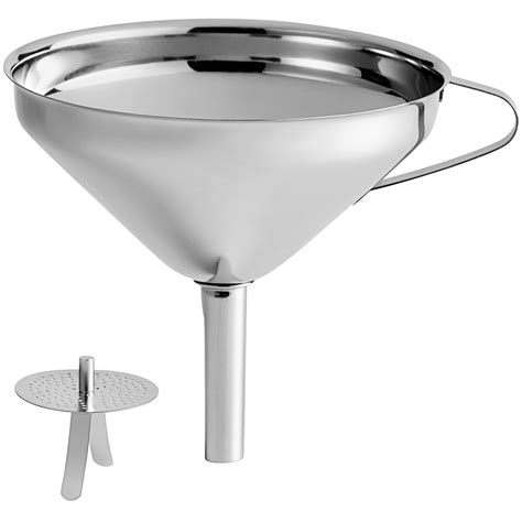 Choice Stainless Steel Wide Mouth Funnel With Detachable