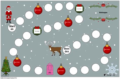 Brettspiel Weihnachtsausgabe Storyboard Por De Examples