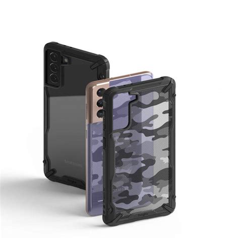 Capa Samsung Galaxy S21 Plus Ringke Fusion X Camuflado Capas De