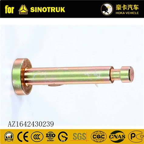 Original Sinotruk Howo Truck Spare Parts Front Axle Shock Absorber Pin