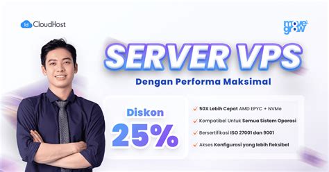 Promo Diskon 25 Server VPS IDCloudHost