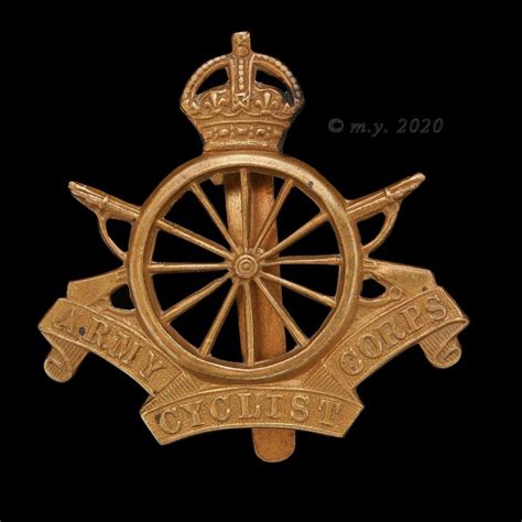 Army Cyclist Corps Cap Badge 1914 19 The British And Commonwealth Military Insignia Database