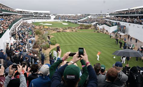 Holes in one on No. 16 at TPC Scottsdale in the Waste Management ...