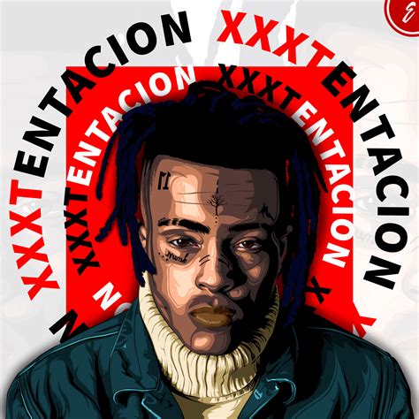 Xxxtentacion Vector Portrait On Behance