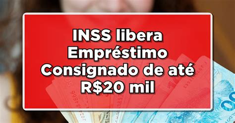 Inss Libera Empr Stimo Consignado De At Mil Para Aposentados E