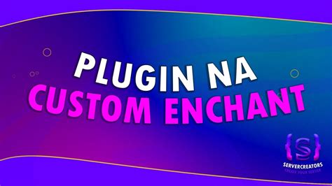 FREE Plugin Na Custom Enchant Automatyczne Lore Enchantu YouTube