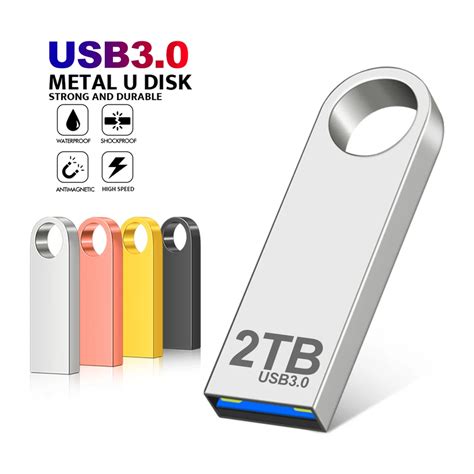 Super USB 3 0 2TB Metall Pen Drive 1TB Cle USB Flash Laufwerke 512g Pen