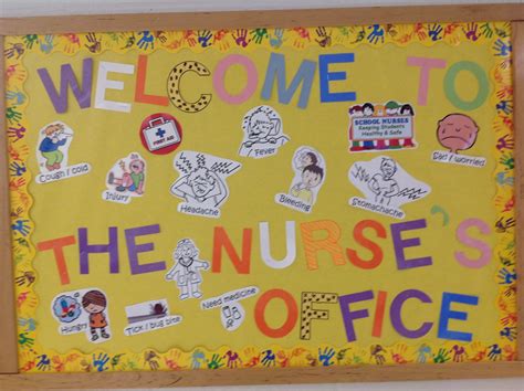 Pin By Susan Crow On School Ideas School Nurse Office Decorations School Nurse Decorations