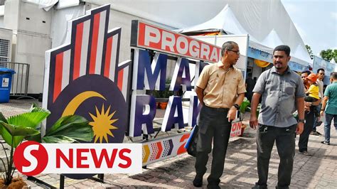 Govt Booths Draw Crowds At Central Zone Madani Rakyat Programme Youtube