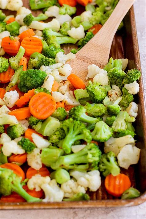 Roasted Frozen Vegetables The Wooden Skillet