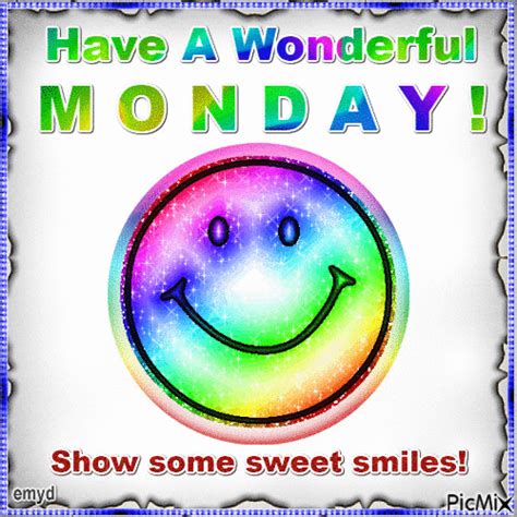 Smiley Wonderful Monday Pictures Photos And Images For Facebook