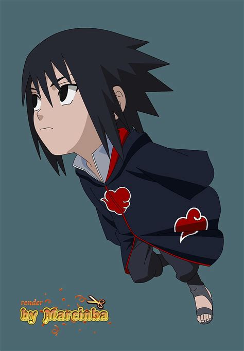 Sasuke Uchiha Akatsuki Chibi